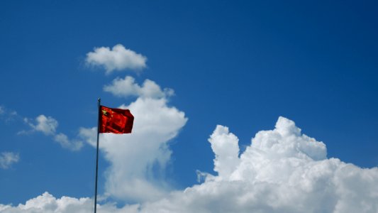Fivestar red flag, China