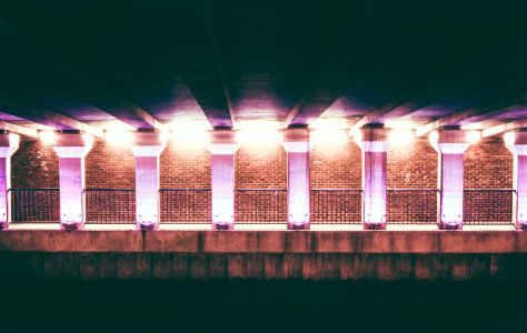 lamps near posts