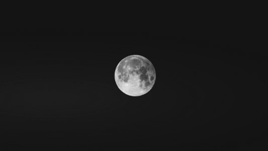 photography of full moon