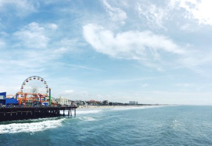 Santa Monica Pier, California photo