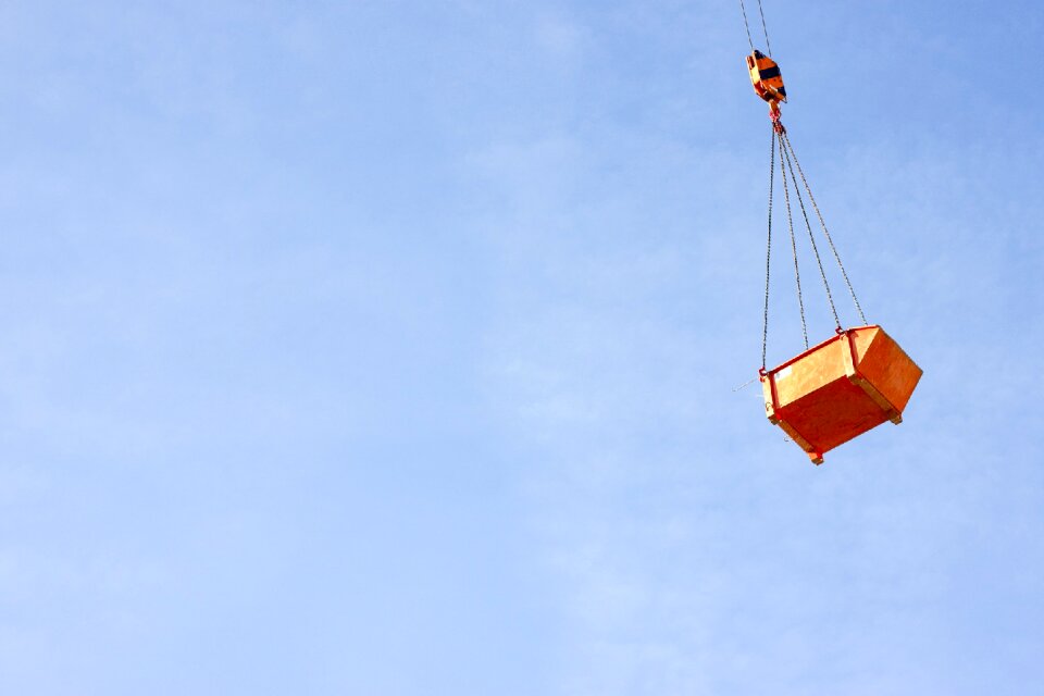 Industry crane recycling