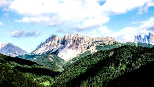 landscape photography of mountain photo