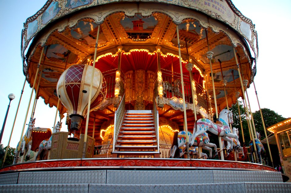 Paris, France, Le carrousel de la tour eiffel