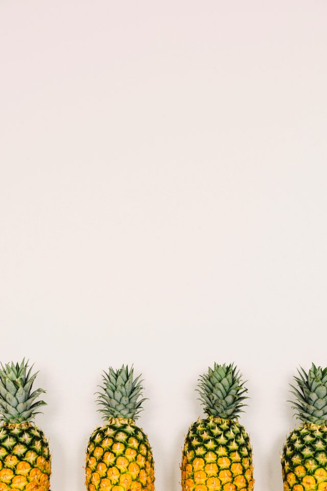 Pineapple, Fruit, Wall