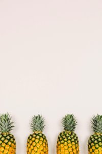 Pineapple, Fruit, Wall