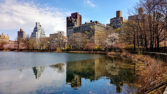 Onassis water reflection