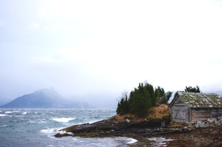 Norway, Bergen, White cap