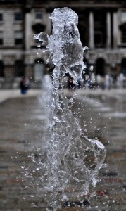 Fountain, Water, Splash photo
