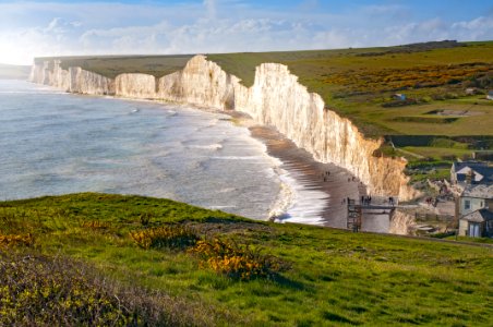 United kingdom, National trust birling gap, The seven sisters photo