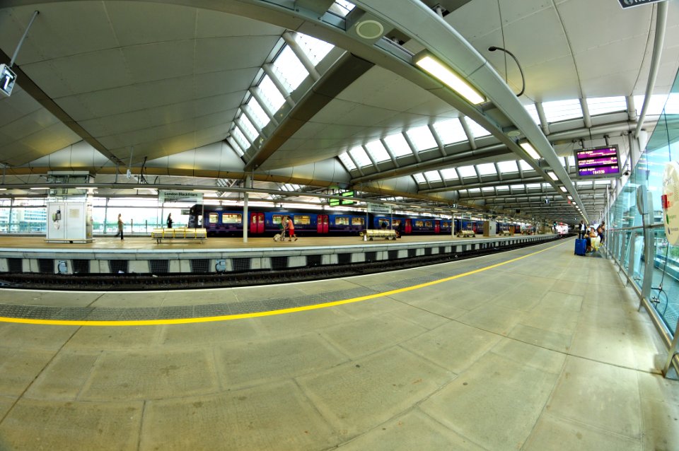 London, Blackfriars station, United kingdom