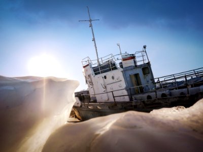 Oblast irkutsk, Russl, Winterscene