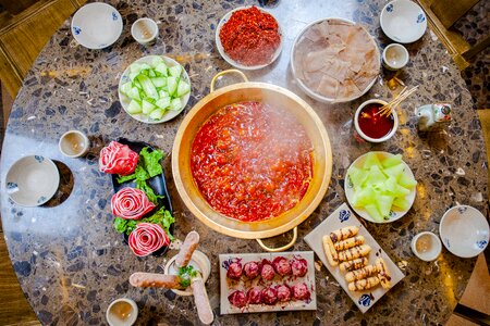 Chafing dish dining table stores