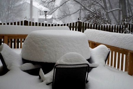 Snowstorm, Weather, House