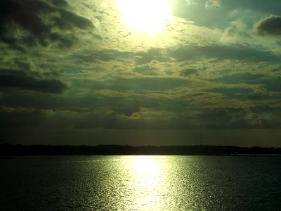 Sunset, Chesapeake bay, Seascape photo
