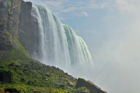 Murmur waterfall foaming