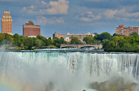 Niagara falls water masses places of interest