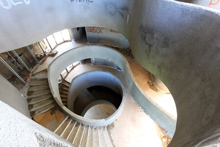 Memorial monument abandoned