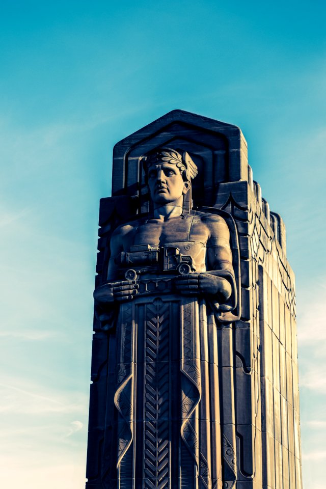 Clevel, United states, Statue