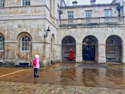 London, Whitehall horseguards avenue stop p, Engl photo