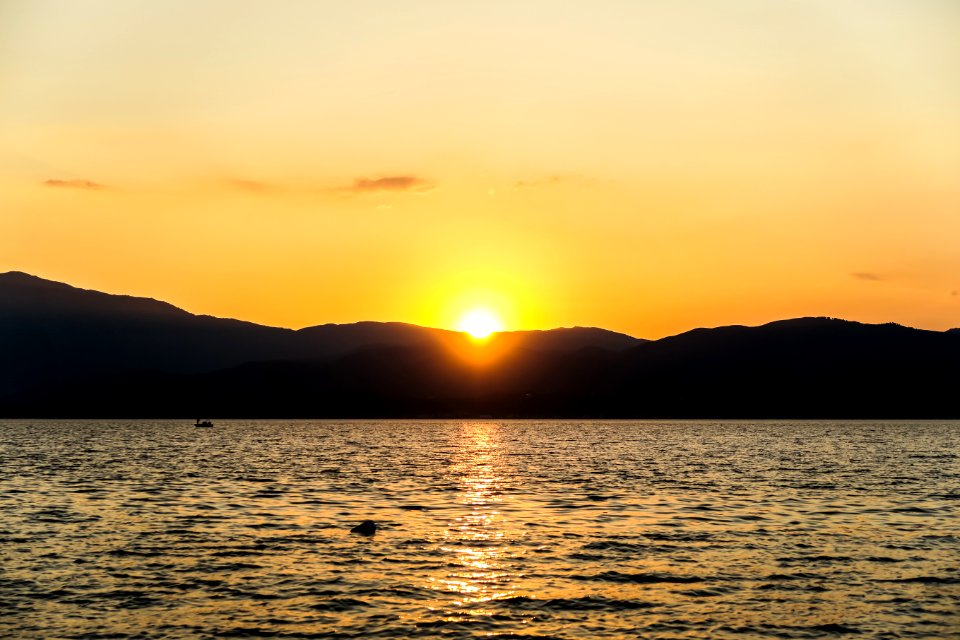 Greece, Patras, Mountain range