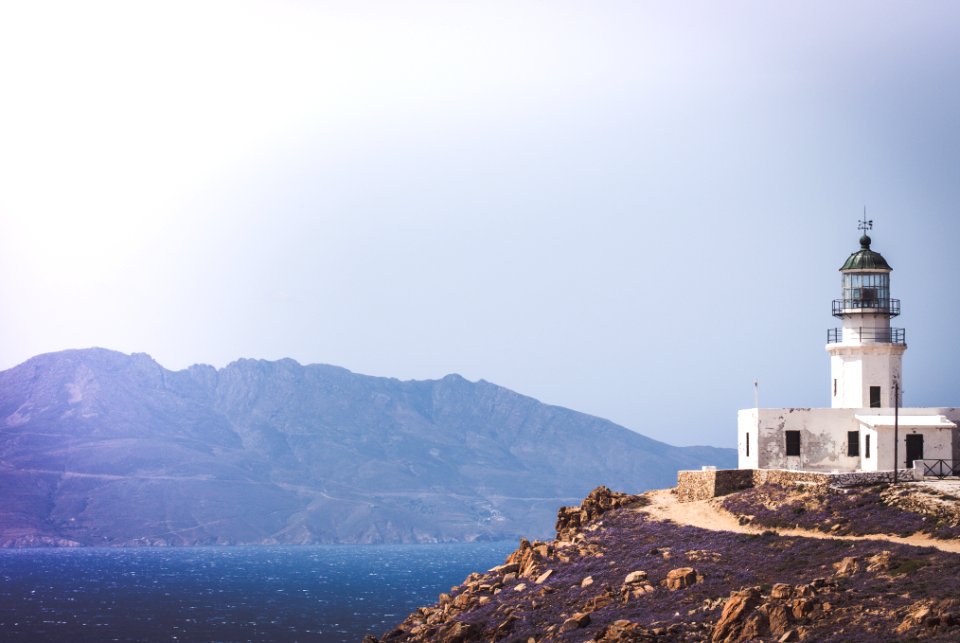 white lighthouse