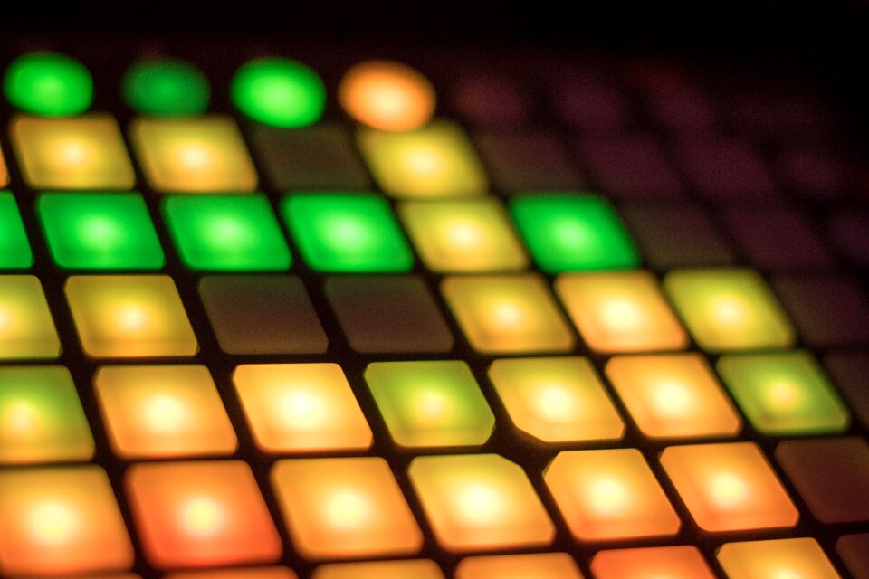Live band stage electronic