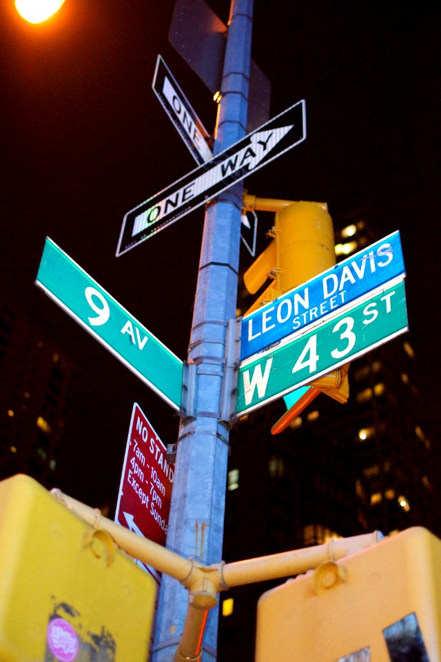 New york, United states, Sreet corner