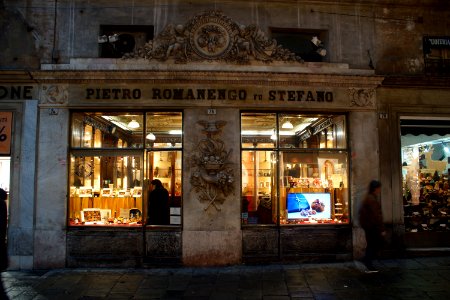 Genova, Italy, Old shop photo