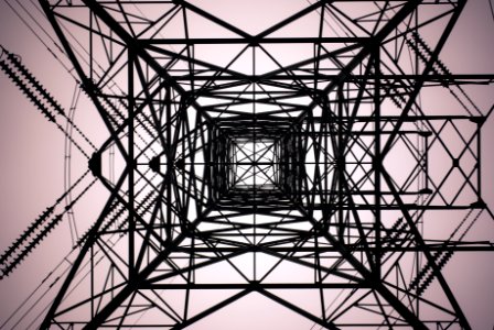 black electrical tower photo