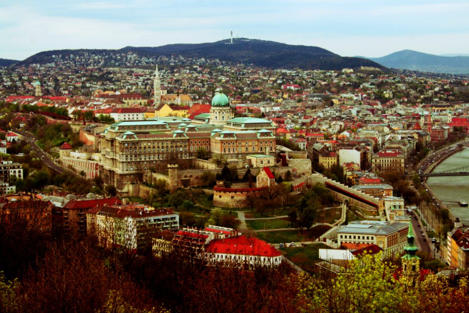 aerial view of old city during daytime