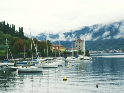 Pier, Town, Houses photo