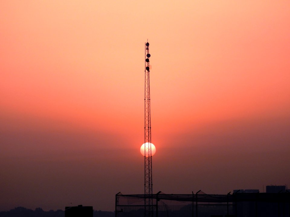 New delhi, India, Satellite dish photo