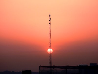 New delhi, India, Satellite dish