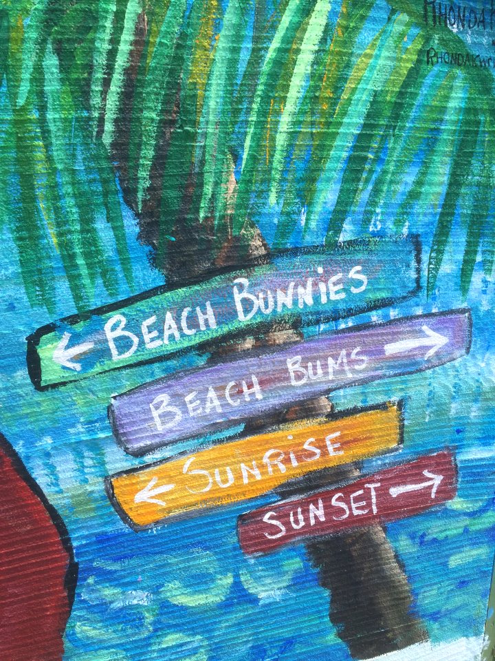 Bradenton beach, United states, Mural
