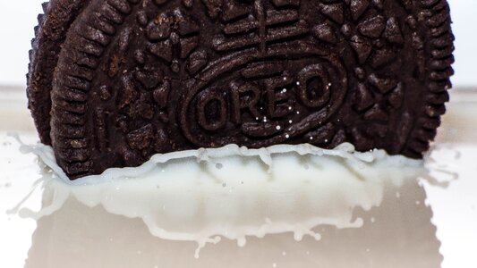 Oreo chocolate slow motion photo