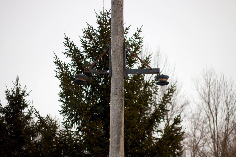 Blyth, Canada, Telegraph pole