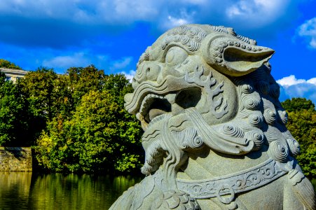 Ancient, Statue, China