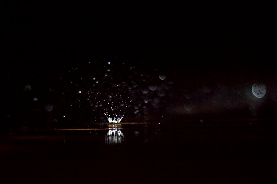 Night, Splash, Drop