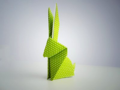 Hase, Bunny, Origami photo