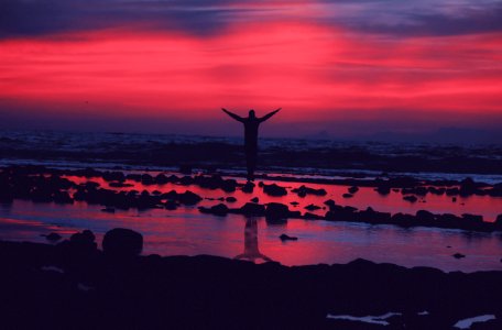 Asilah, Morocco, Sunset photo