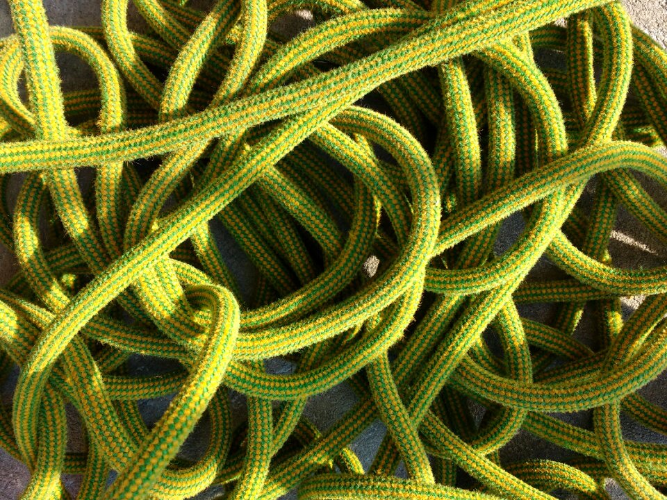 Mess climbing rope loops