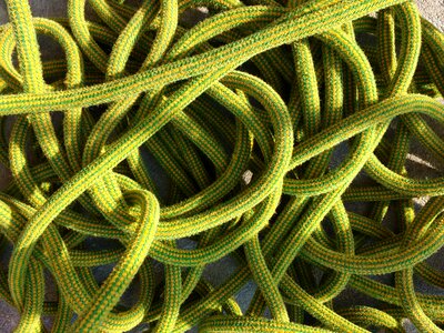 Mess climbing rope loops