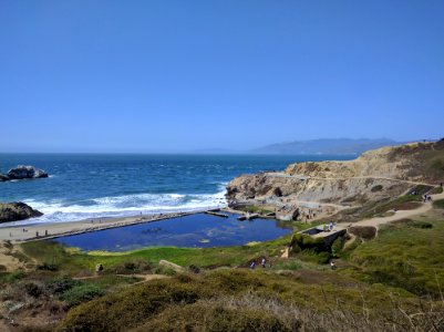 Sea cliff, San francisco, California photo