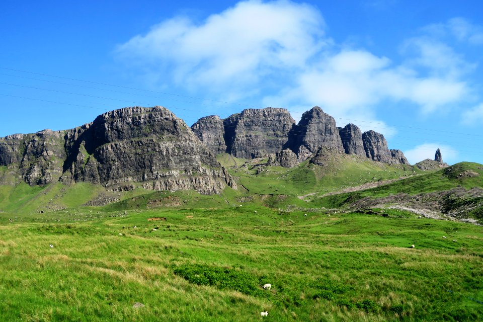 Old man of storr, Portree, United kingdom photo