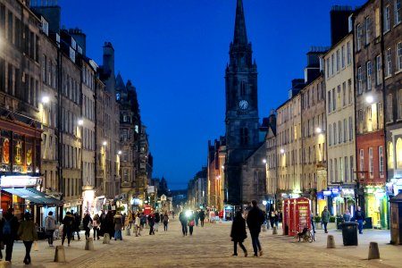 Edinburgh, The royal mile, United kingdom photo