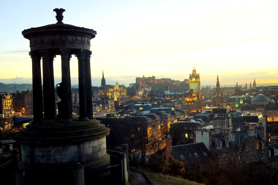 Edinburgh, Calton hill, United kingdom