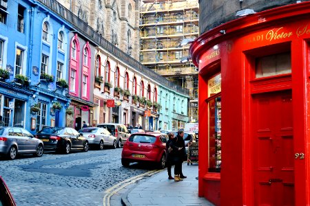Edinburgh, Victoria street, United kingdom