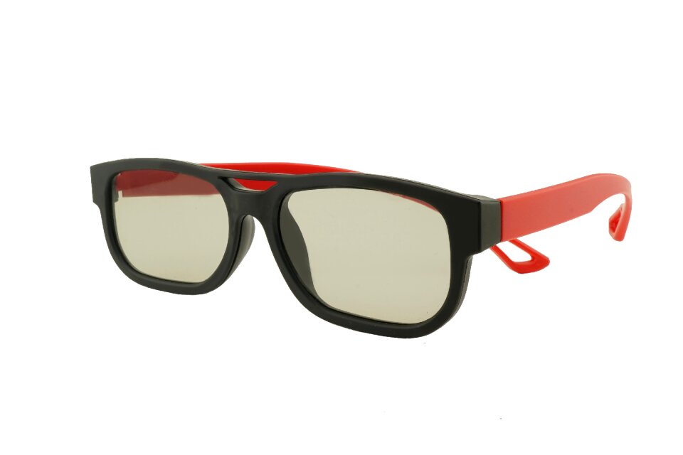 Cinema three dimensional red