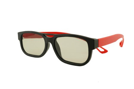 Cinema three dimensional red