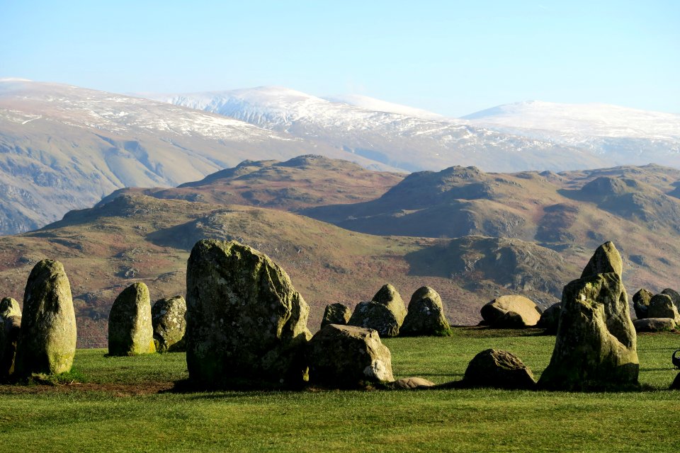 Castlerigg stone circle, Underskiddaw, United kingdom